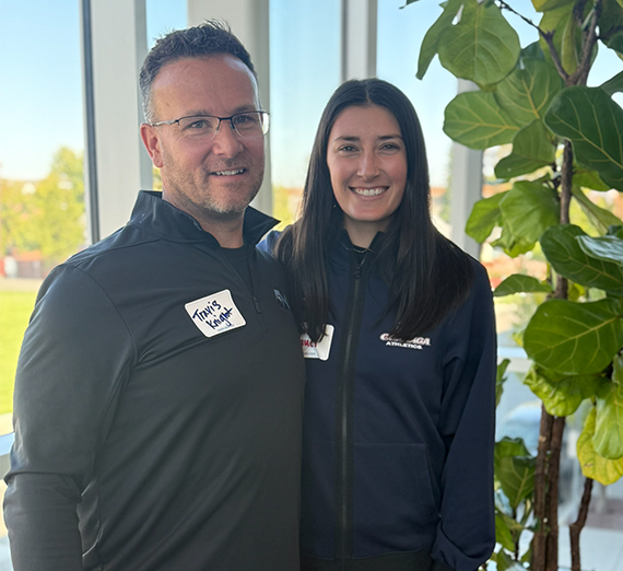 Panneau de campus avec le logo de Gonzaga et le texte Découvrez votre but